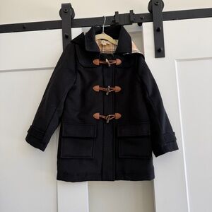 Hope & Henry toggle unisex kids coat sz small, Black